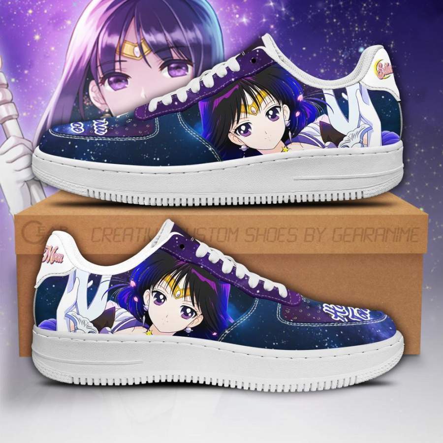 Sailor Saturn Air Sneakers Sailor Moon Anime Shoes Fan Gift PT04