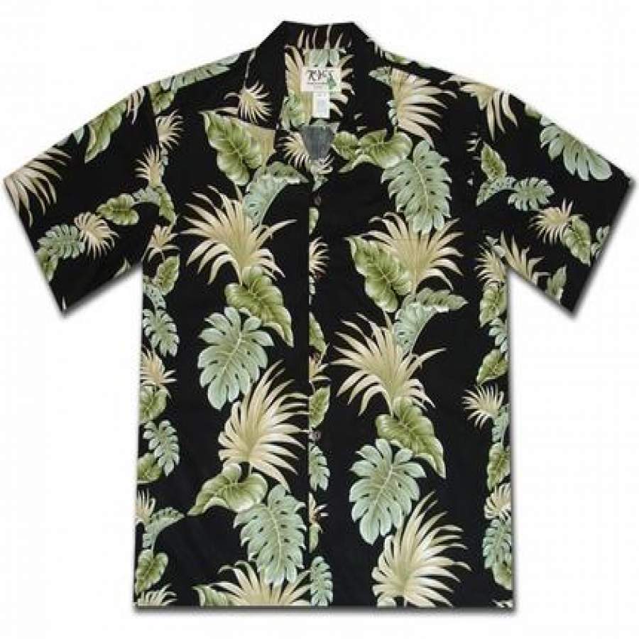 Kalani Black Hawaii Shirt Ha97618