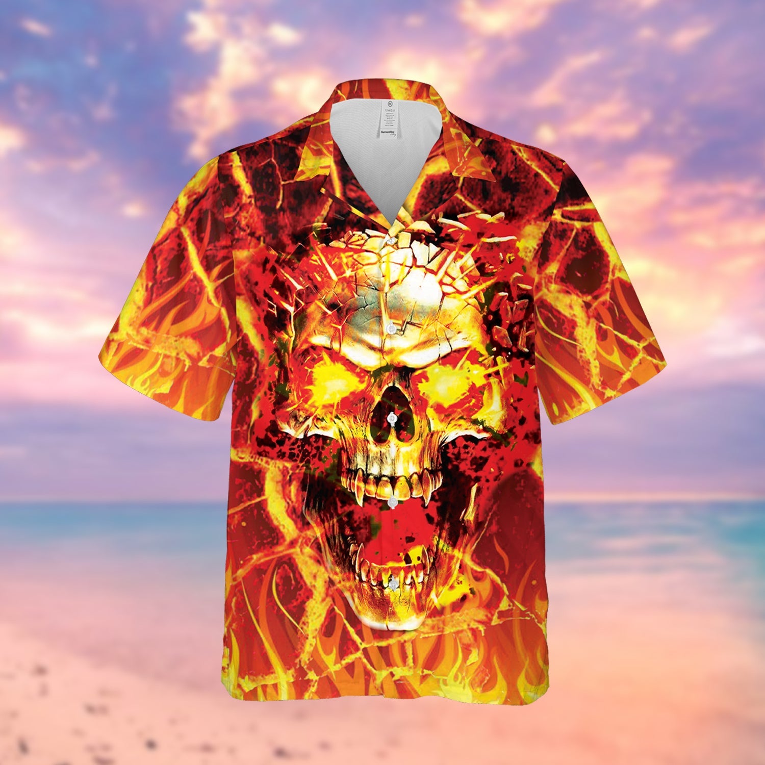 Bigbang Screaming Skull Hawaii Lover Hawaii Shirt For Men Women Ha90630