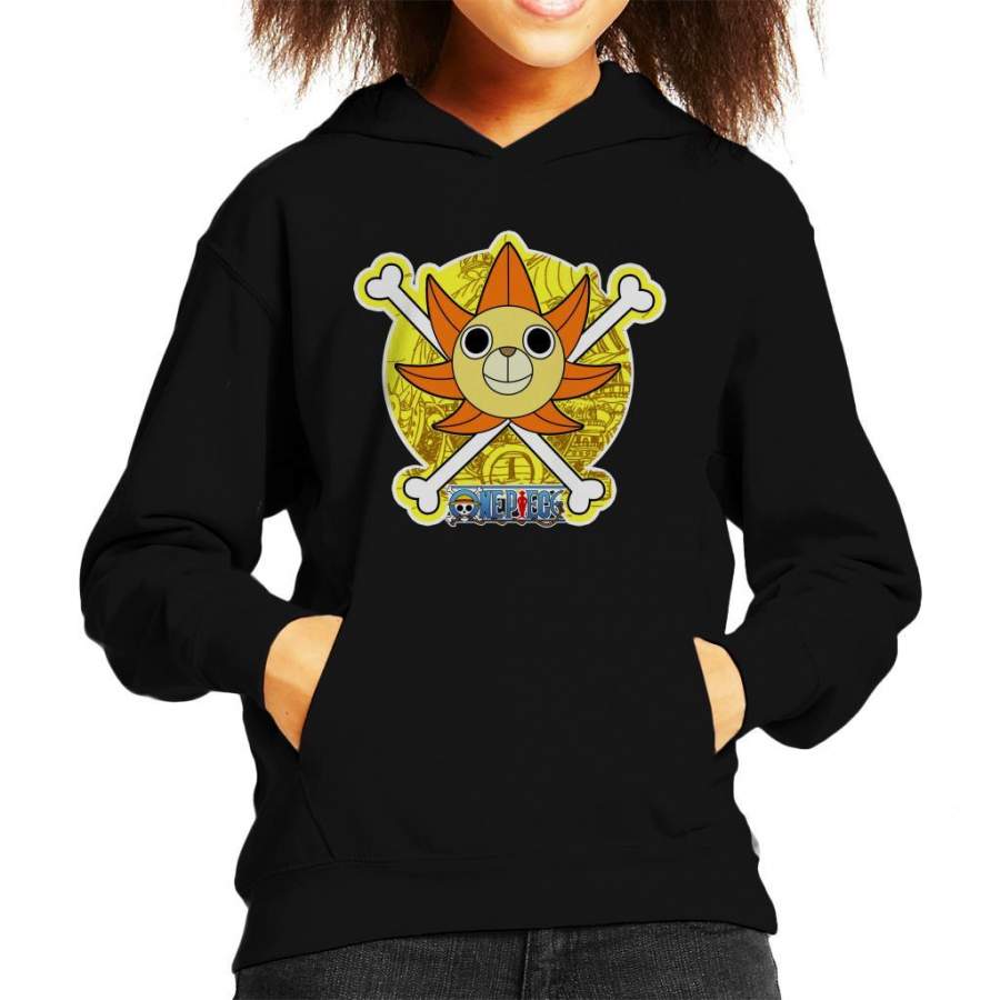 One Piece Thousand Sunny Figurehead Kid’s Hooded Sweatshirt