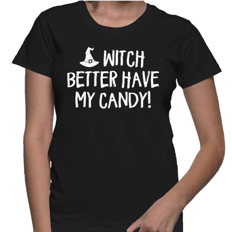 Crushtee Funny Halloween Shirt, Witch Shirt, Halloween Costume Shirt, Halloween T Shirt, Witch Better Have My Candy Shirt Witches Shirt #OS401 Long Sleeve Hoodie