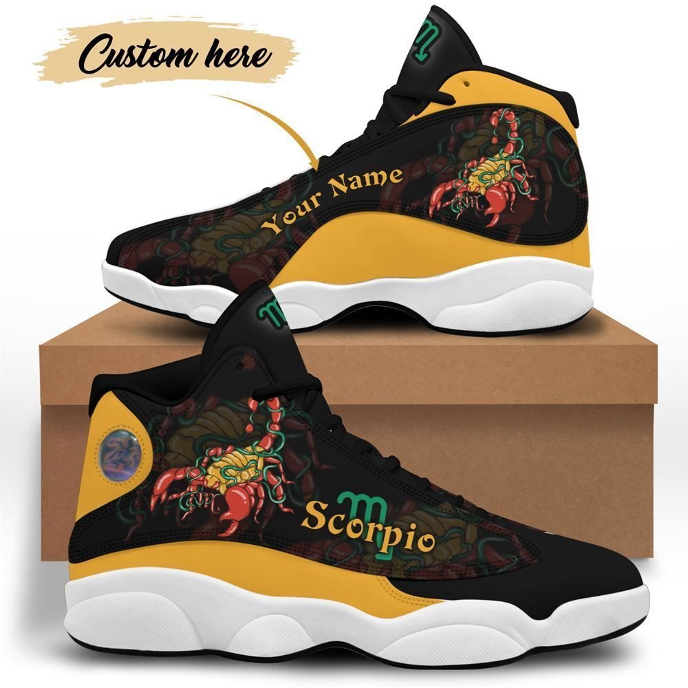 November Birthday Air Jordan 13 November Shoes Personalized Sneakers Sport V038 Designed by Lightblueshirt Fashion #Fashion #Shoes #Trend #Sneakers #Casual #StreetStyle