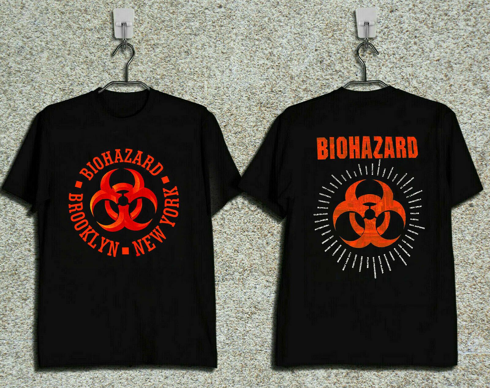 Biohazard Brooklyn Ny Shirt 1992 Cotton Reprint T-Shirt