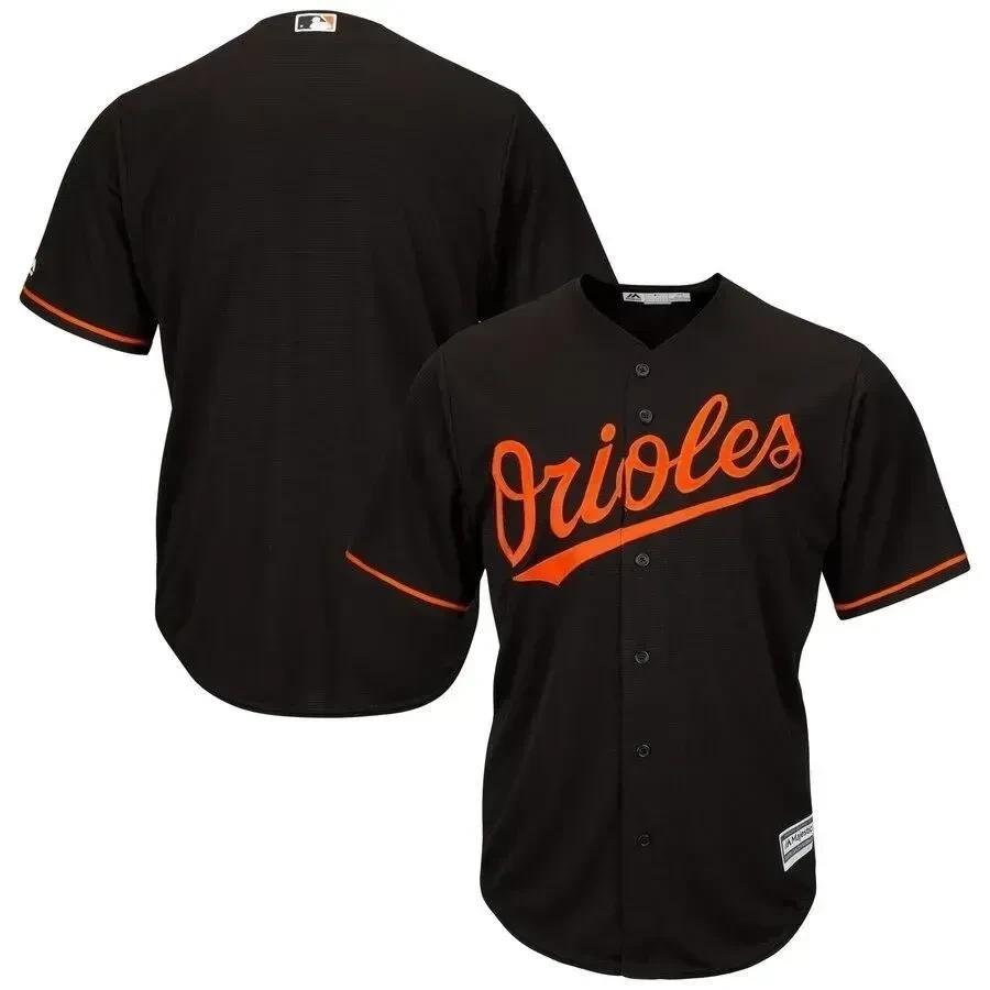 Baltimore Orioles Big And Tall Cool Base Team Jersey – Black