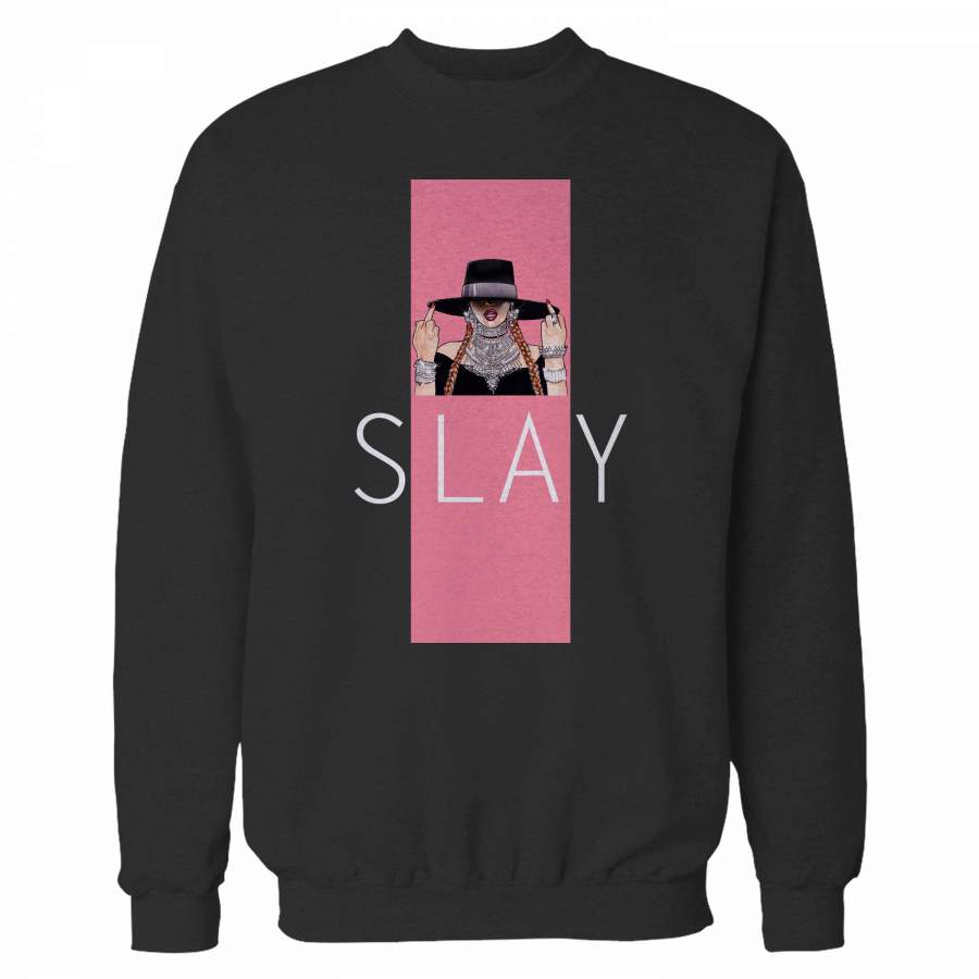 Beyonce Slay Pink Line Sweatshirt