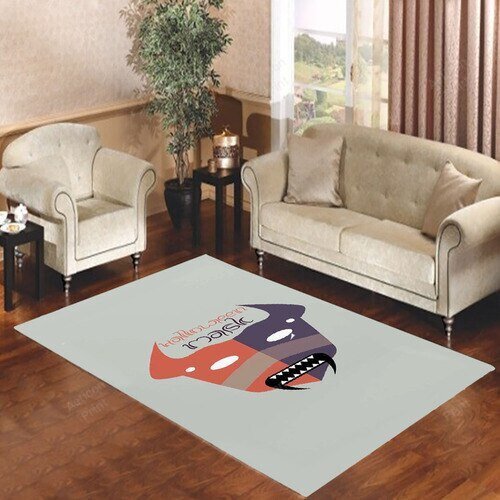 Halloween Masks Living Room Carpet Area Rug Carpet Vintage Home Decor Gift Ideas