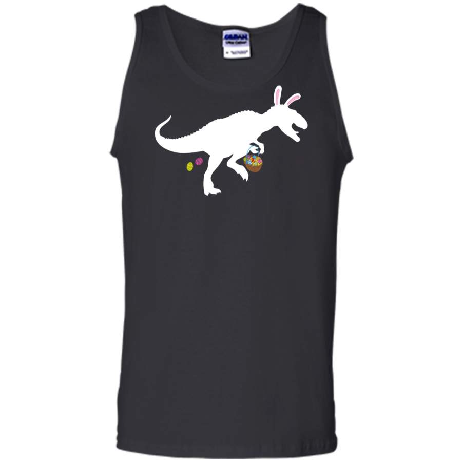 Easter Bunny Dinosaur Funny Easter T-Shirt Kids Boy Girl Egg Tank Top