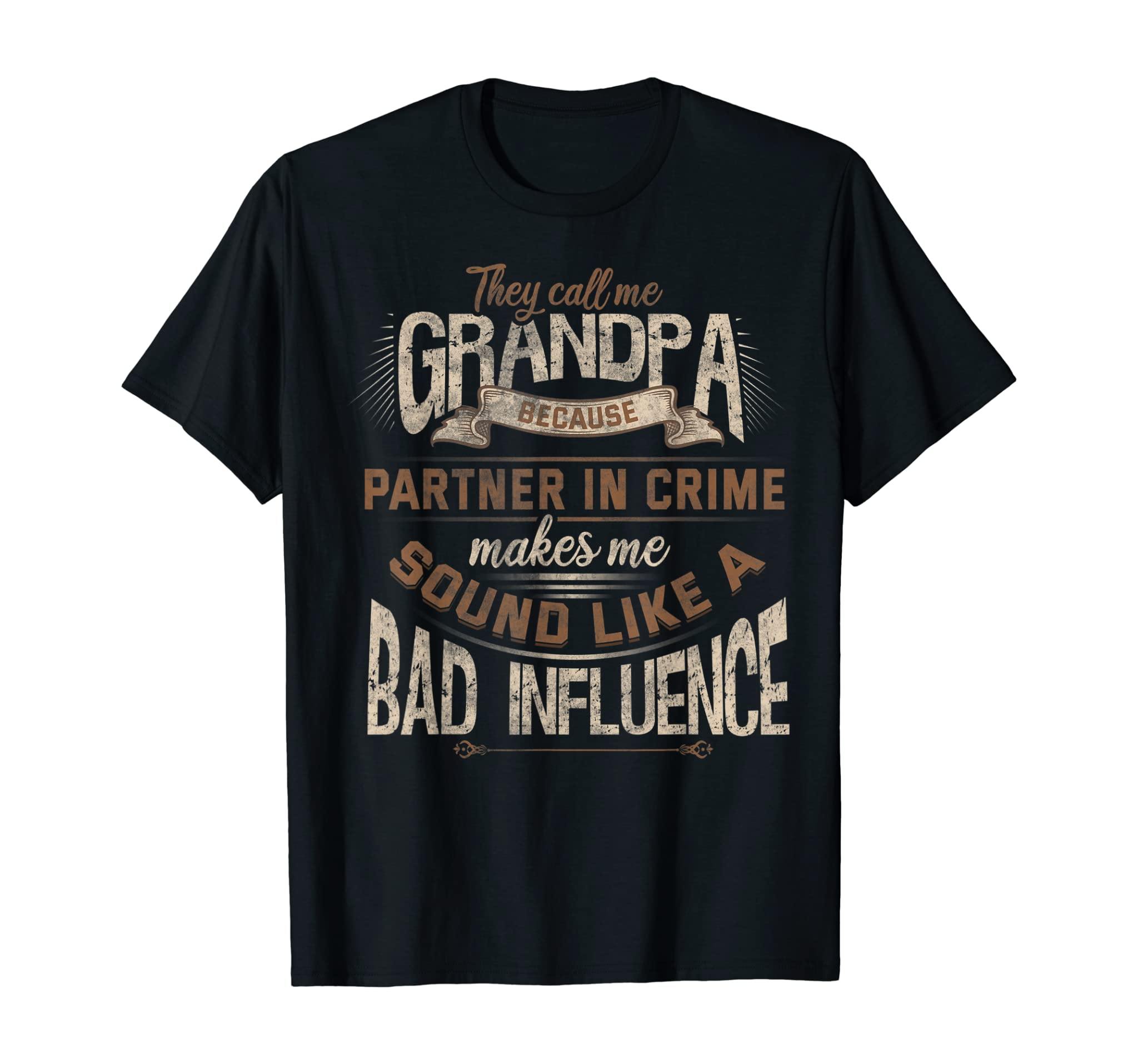 Funny Grandpa Shirt Birthday Christmas Gift For Grandad T-Shirt