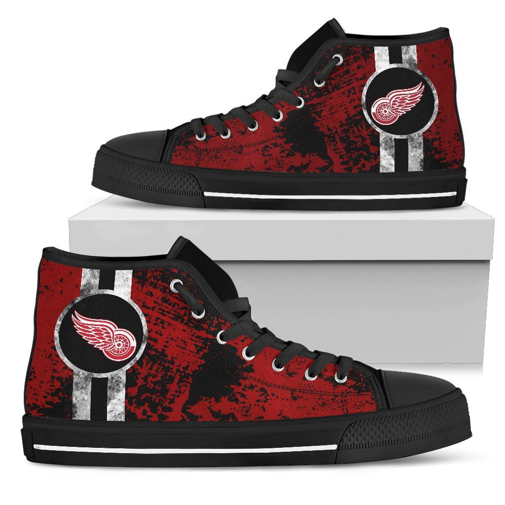 Detroit Red Wings High Top Shoes