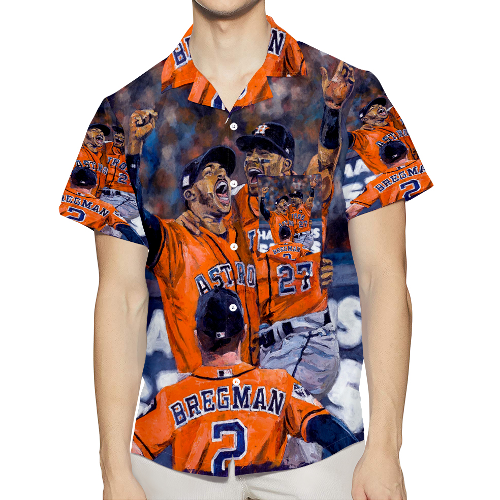 Houston Astros Team Winning 3D All Over Print Summer Beach Hawaiian Shirt With Pocket