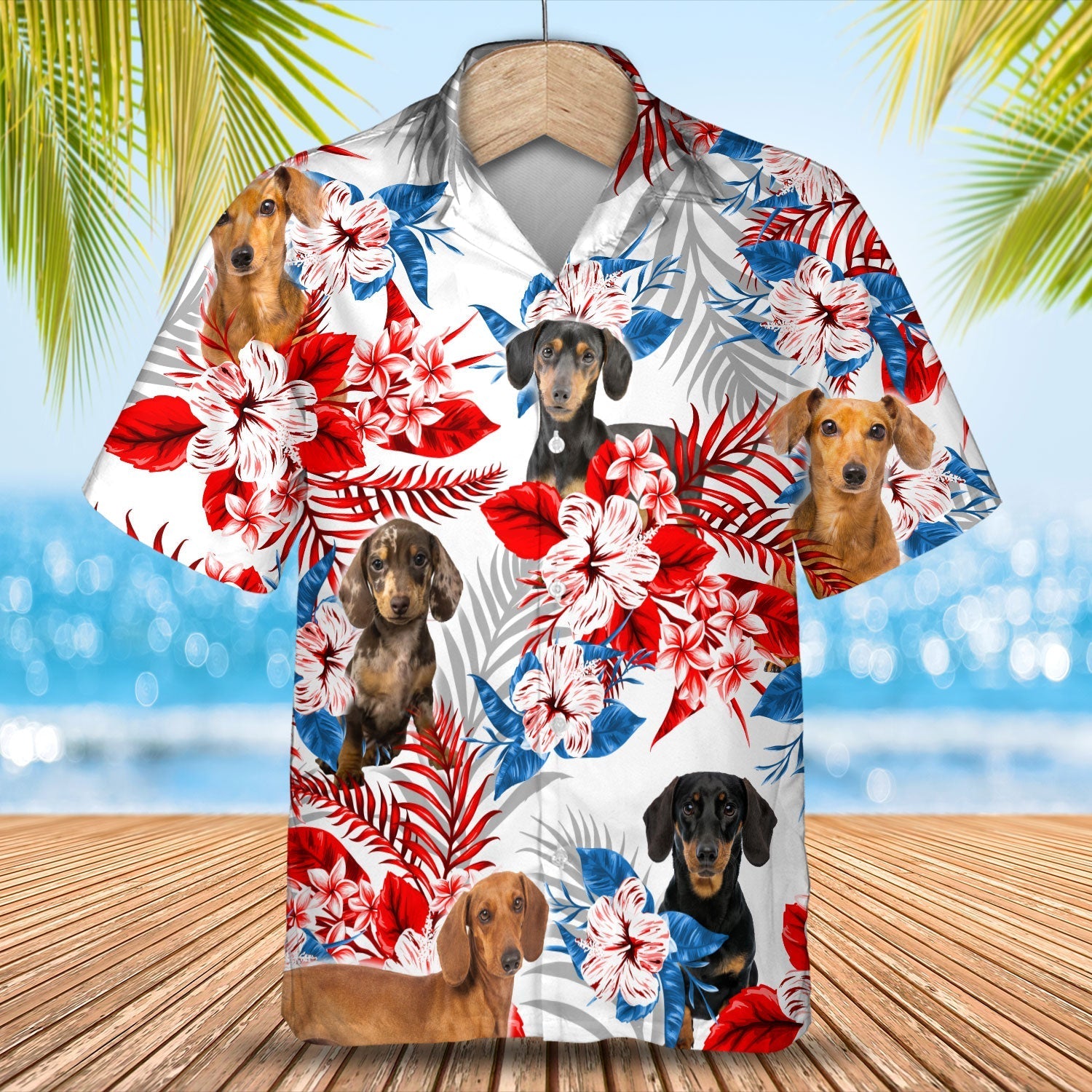 Dachshund Hawaii Summer Aloha Hawaii Shirt For Men And Women Ha12454