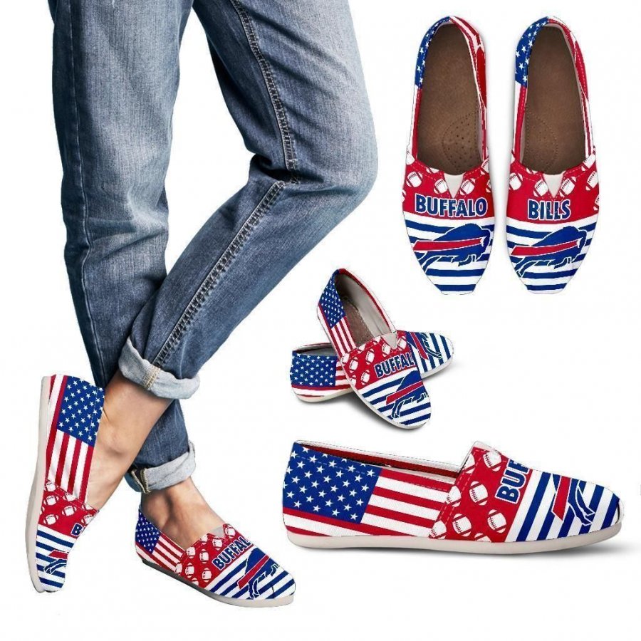 American Flag Buffalo Bills Casual Shoes #730