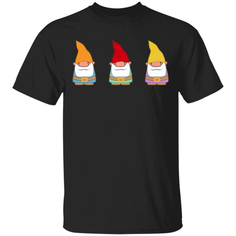 Three Garden Gnomes Shirt Cute Gardening Spring Gift