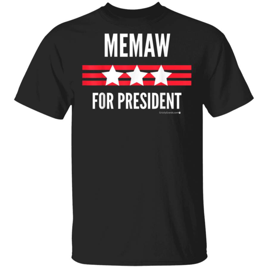 Grandma Birthday Gift Memaw for President Patriot Gift TShirt