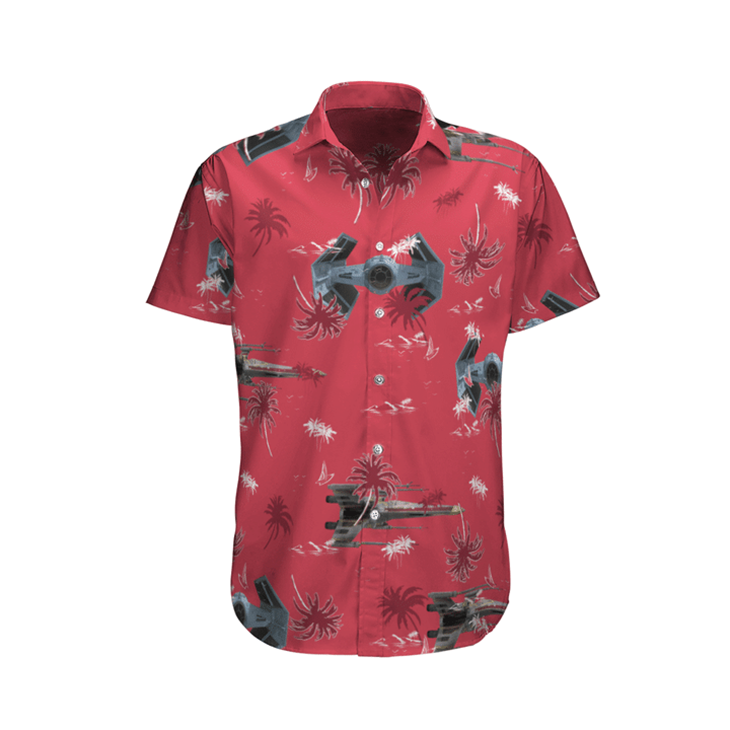 X Wing Starfighter Battle Of Wavin Hawaiian Shirt | For Men & Women | Adult | Hw9474