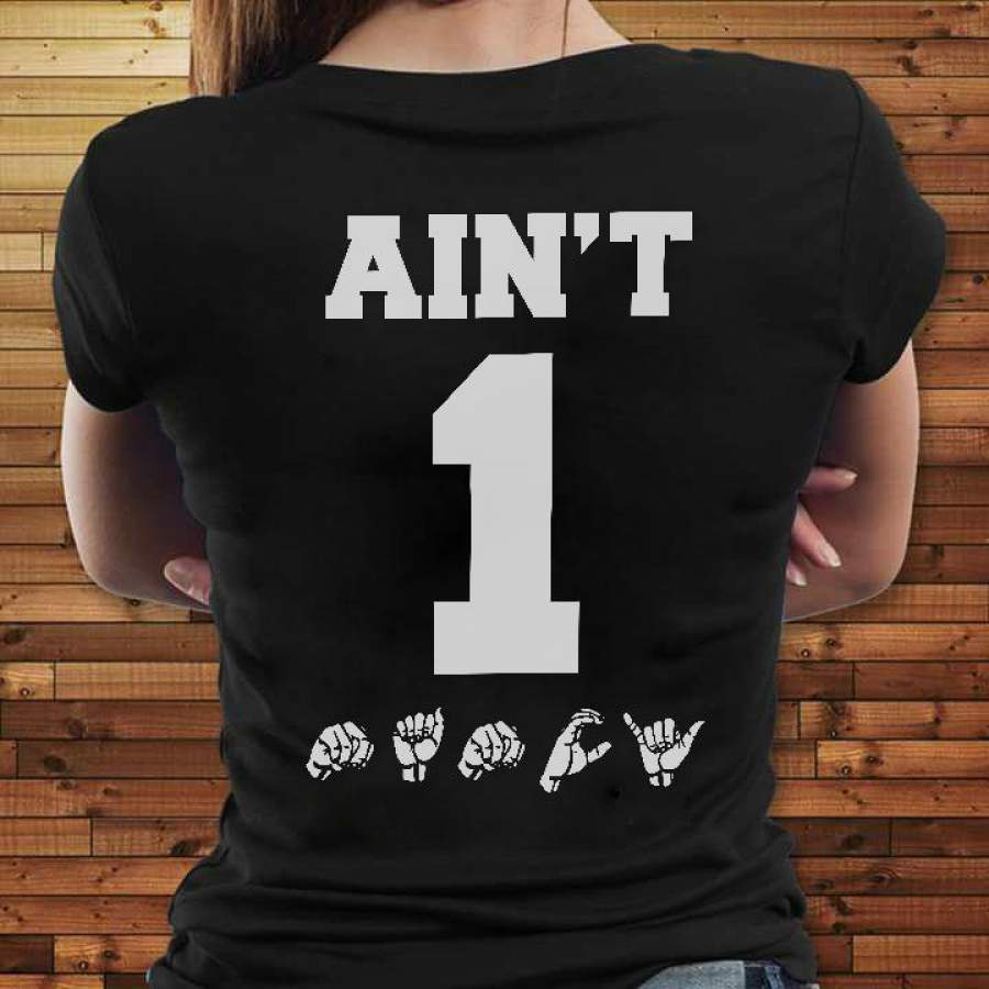 Personalized Sign Language Alphabet Couple T-Shirts