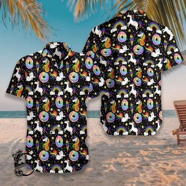 Beach Shirt Discover Cool Unicorn Hawaiian Shirt- Chillicothemall