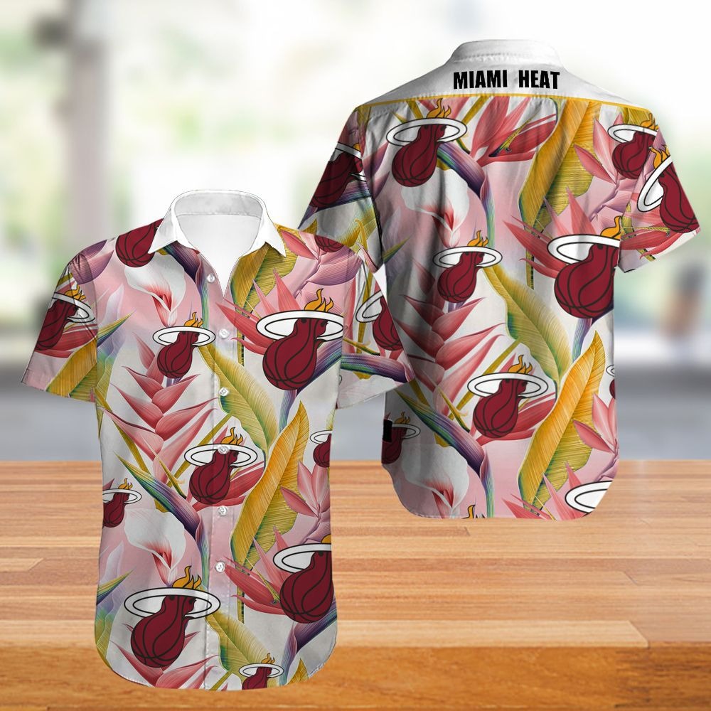 Vintage Miami Heat Hawaii Shirt Ha13600