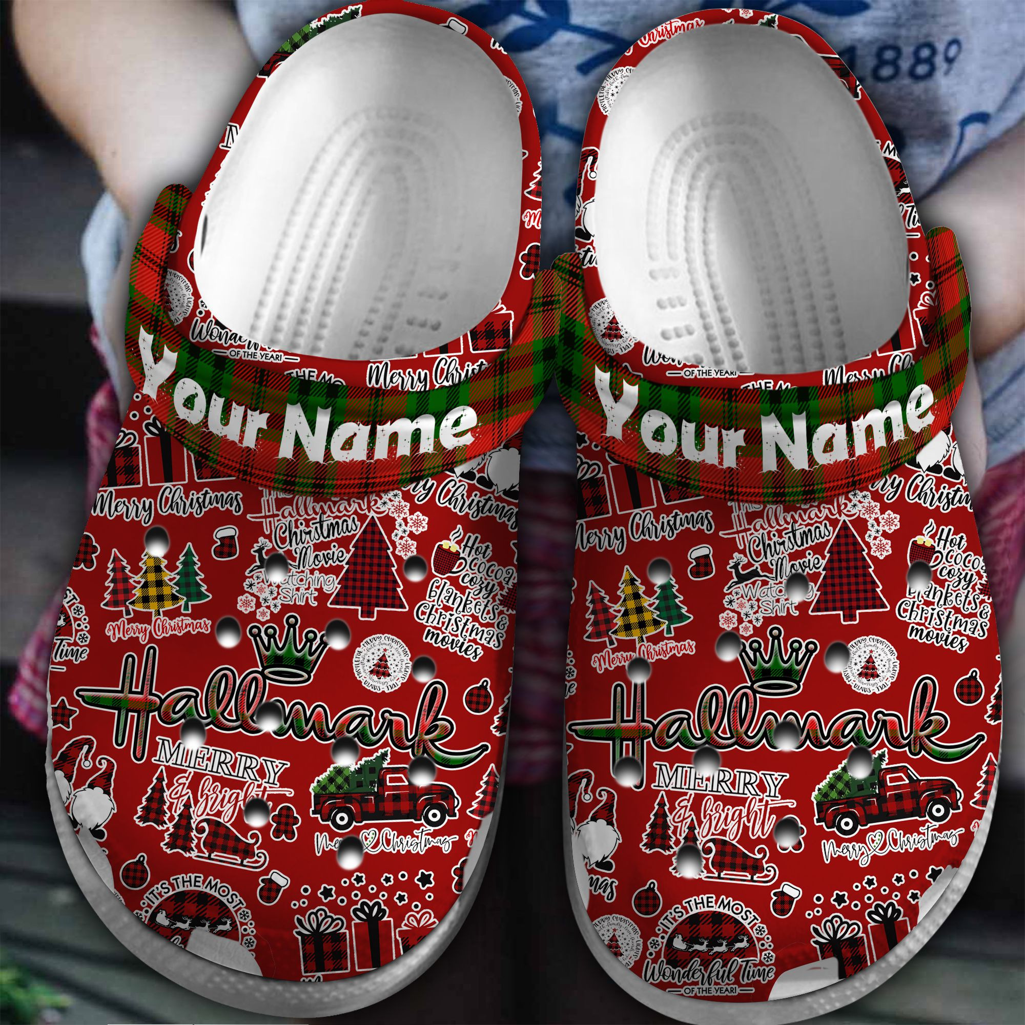 Hallmark Tv Series Crocss Clogs For Men Women And Kid Bm1411-2072-1