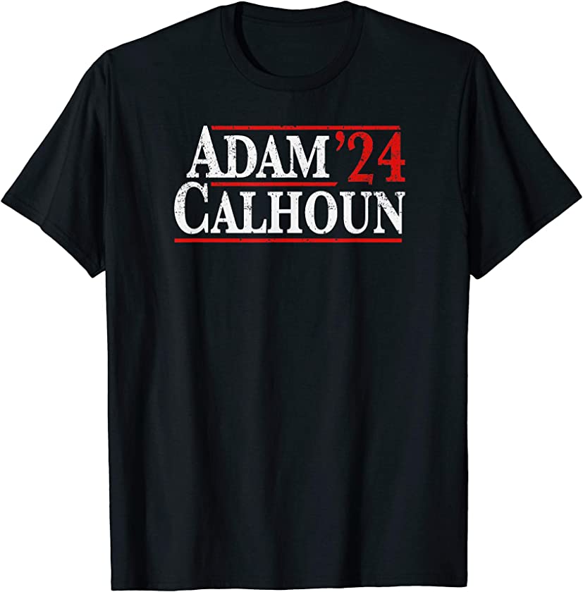 Adam Calhoun 2024 Vintage Distressed Campaign T-Shirt