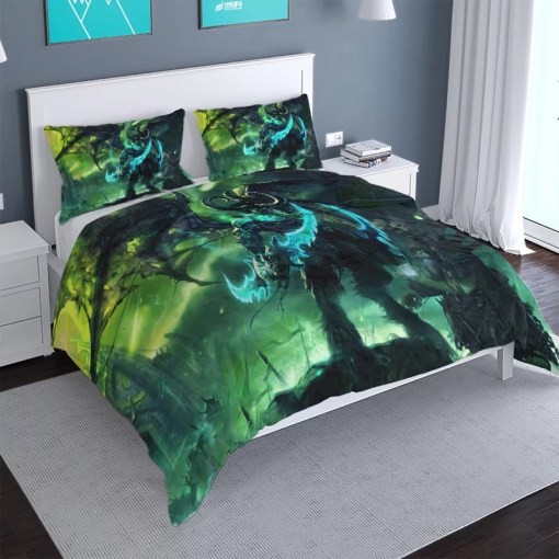 World Of Warcraft 14 Duvet Cover Pillowcase Home Decor 3D Bedding Set 31