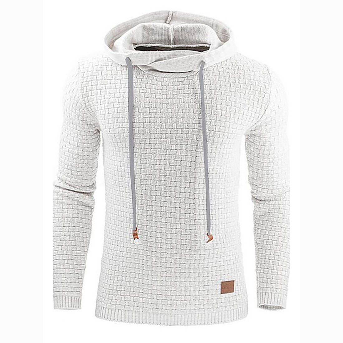 Solid Colored Hoodie – Hooded Active Basic Sports Pullover