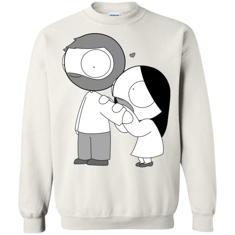 AGR Love Bite Crewneck Pullover Sweatshirt