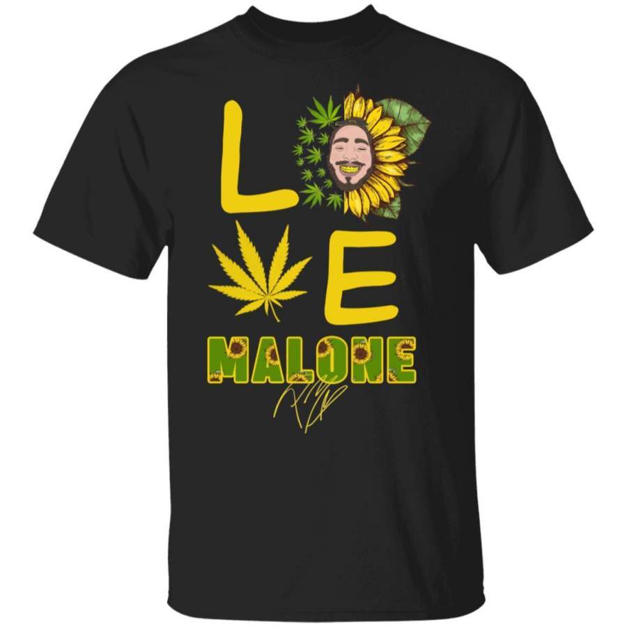 Love Post Malone And Weed T-Shirt