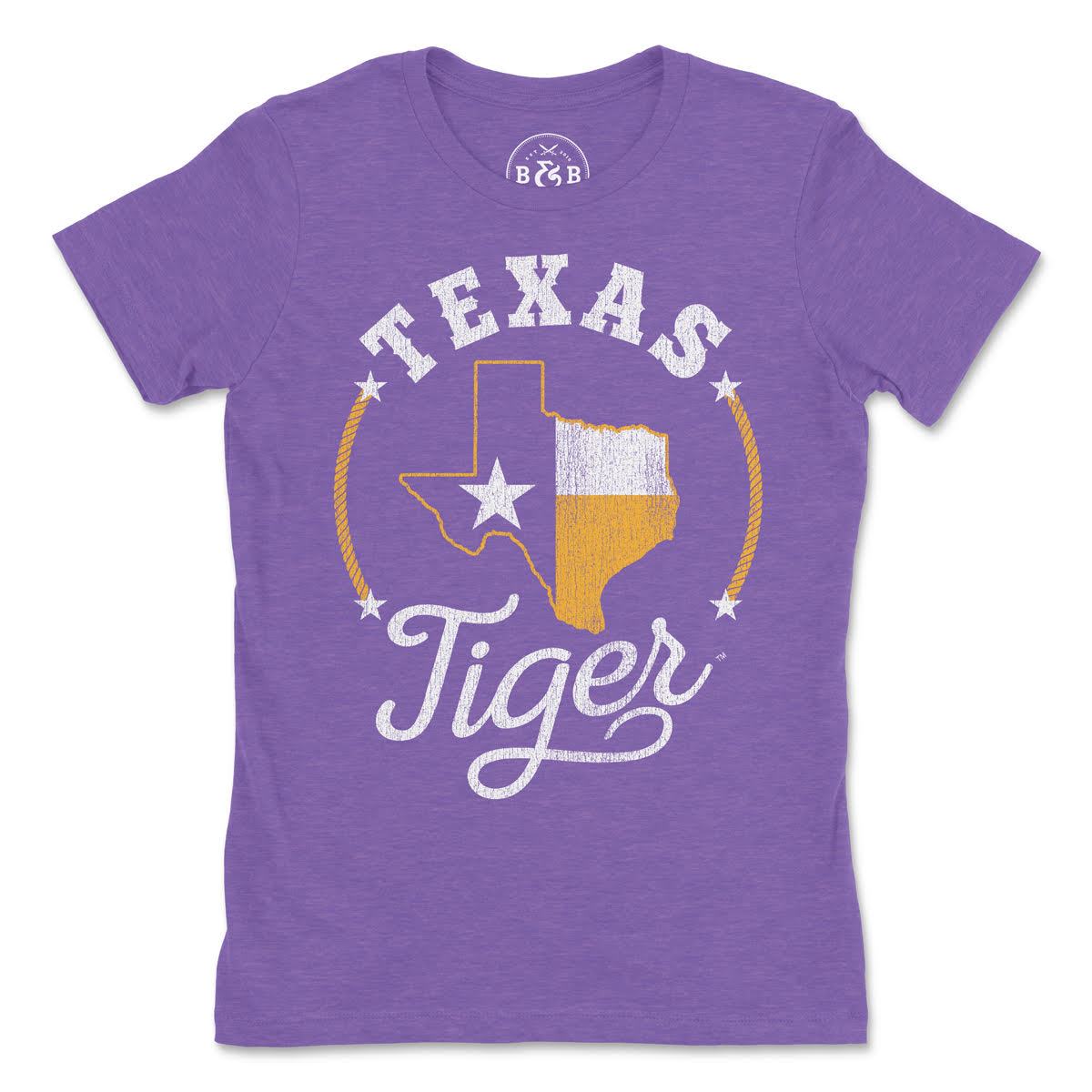 B&B Dry Goods Lsu Tigers Texas Tigers Women’S T-Shirt – Purple