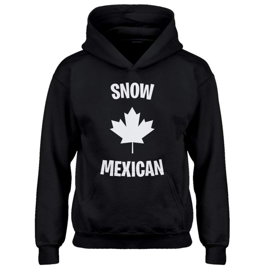 Youth Snow Mexican Kids Hoodie