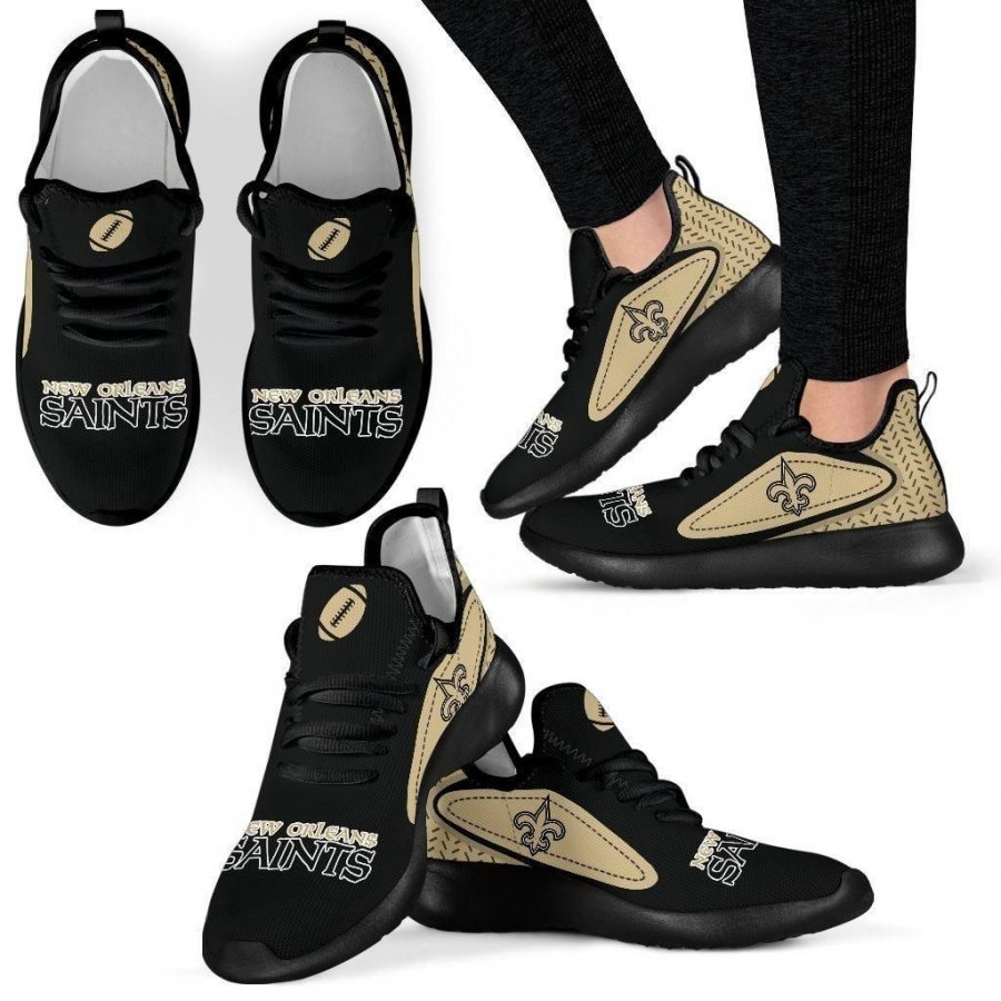 Legend React New Orleans Saints Mesh Knit Sneakers #432