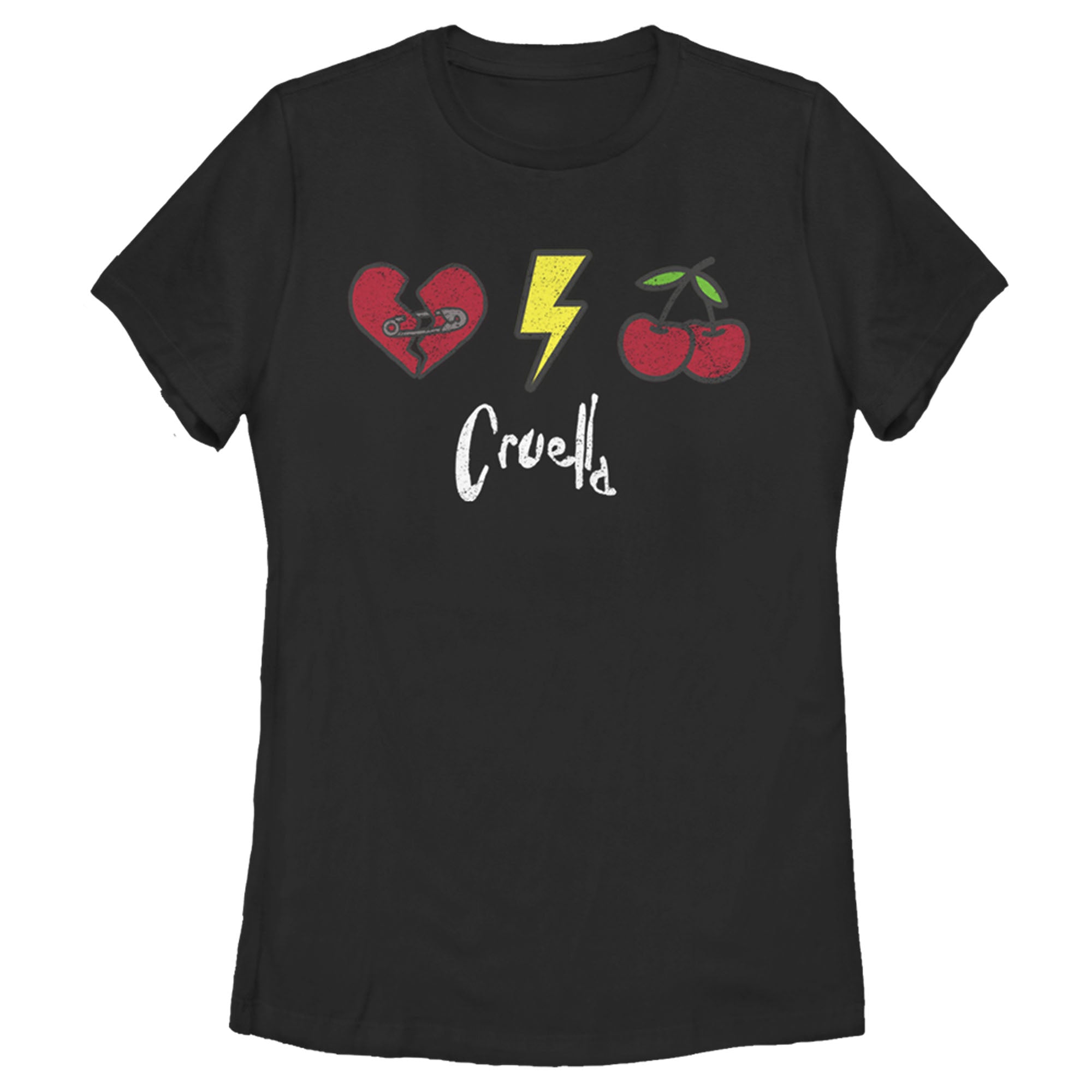 Cruella Women’S Patches Logo  T-Shirt