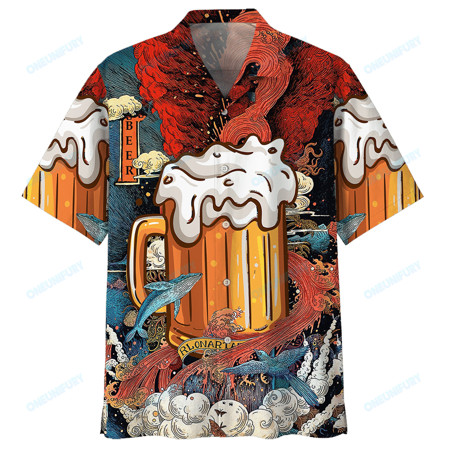 BEER HAWAIIAN SHIRT LH1905