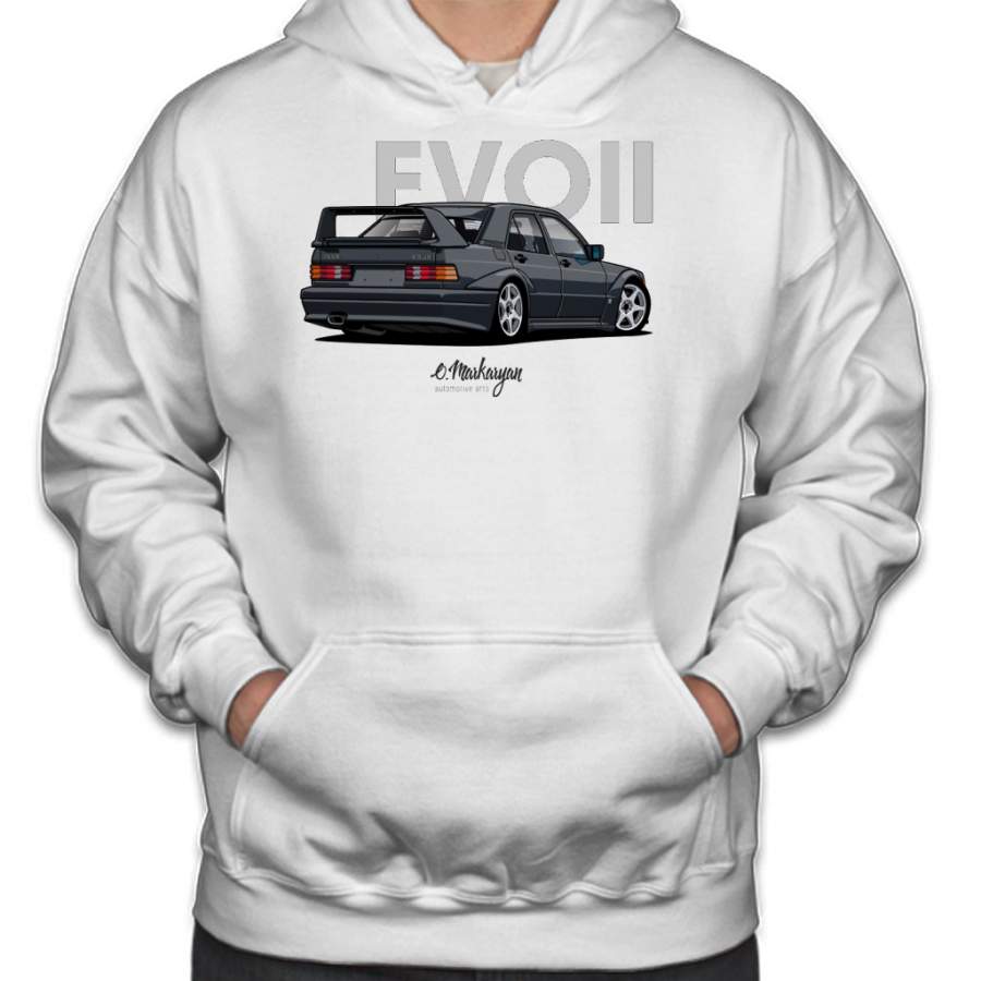 190E Evo II (black) Hoodie