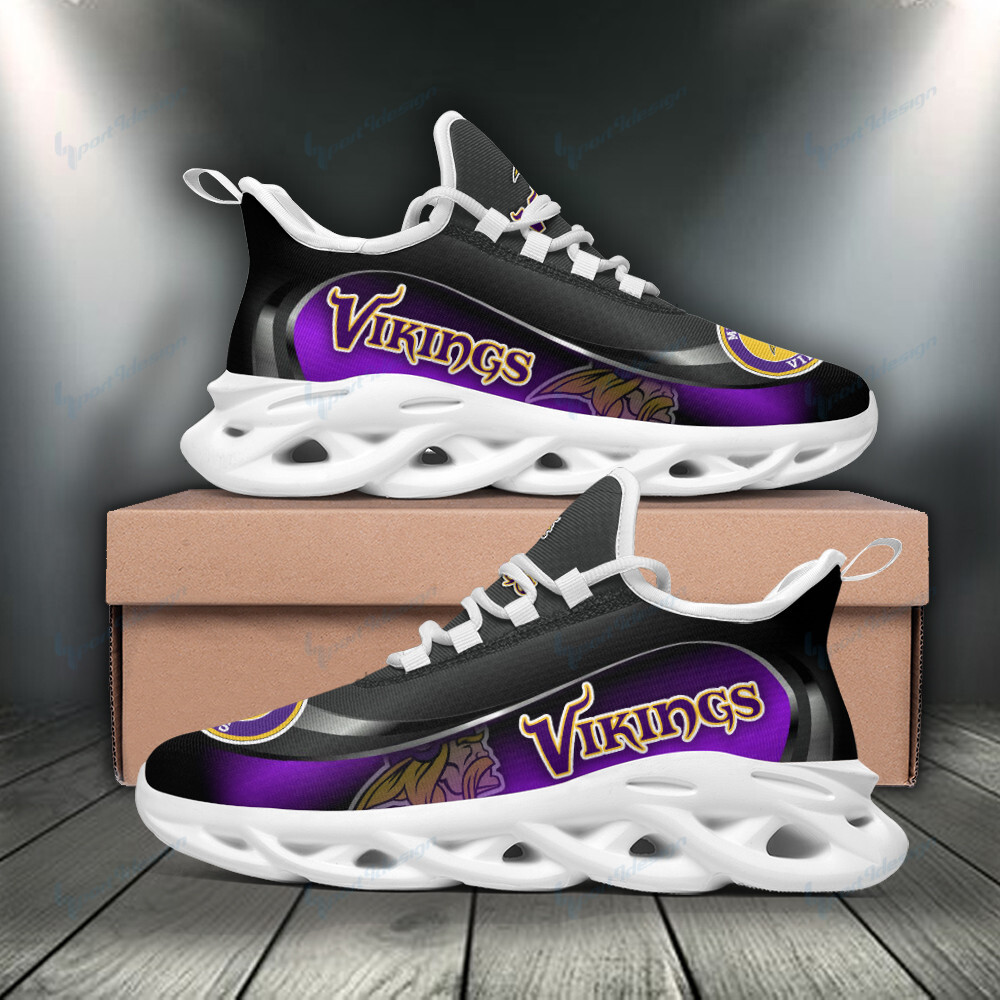 Minnesota Vikings Yezy Running Sneakers Bb536