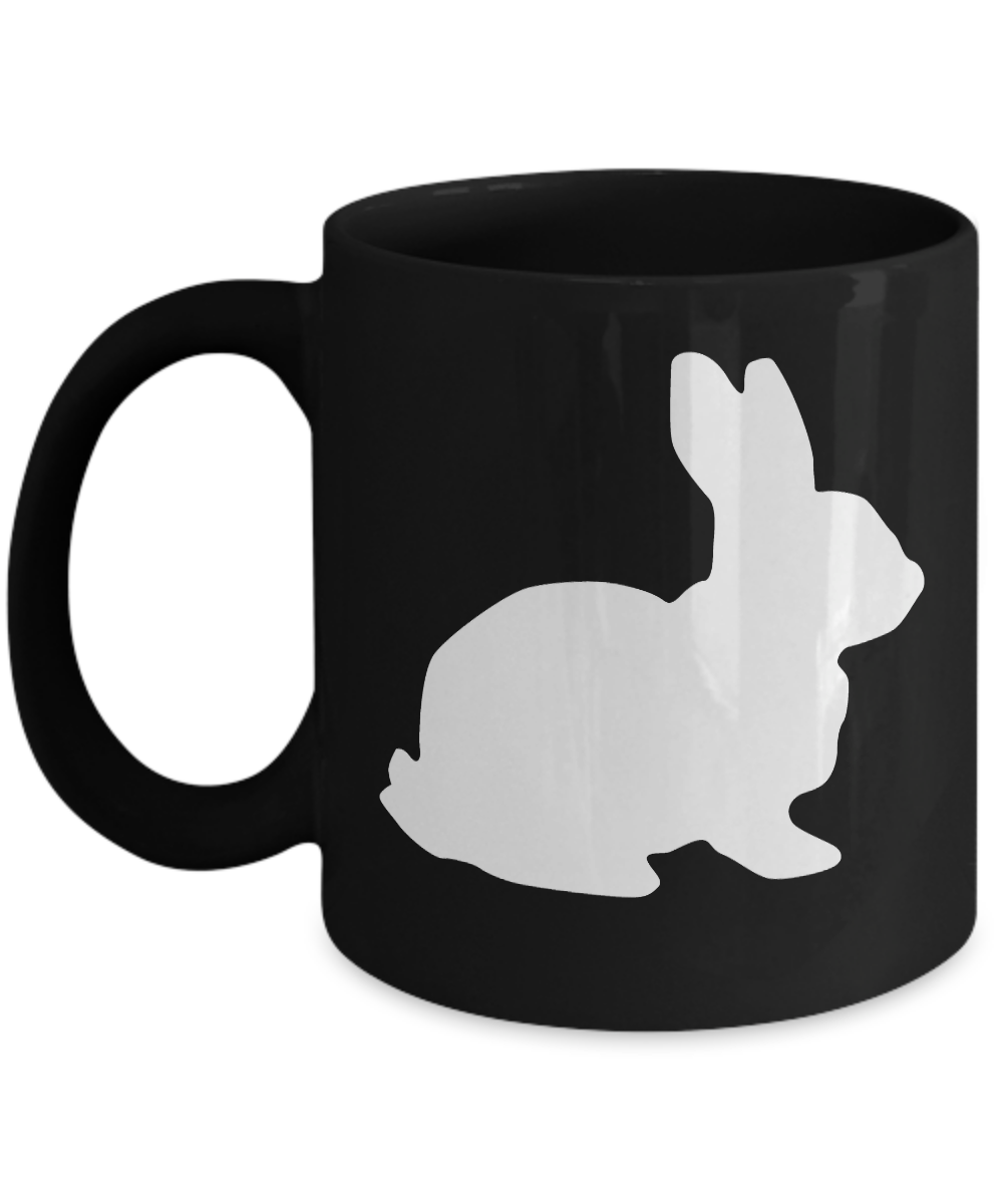 Rabbit Mug-Mug Rabbit-Rabbit Dad White Mug