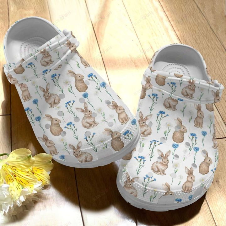 Rabbit So Cute Crocs Classic Clogs Shoes Pancr0375