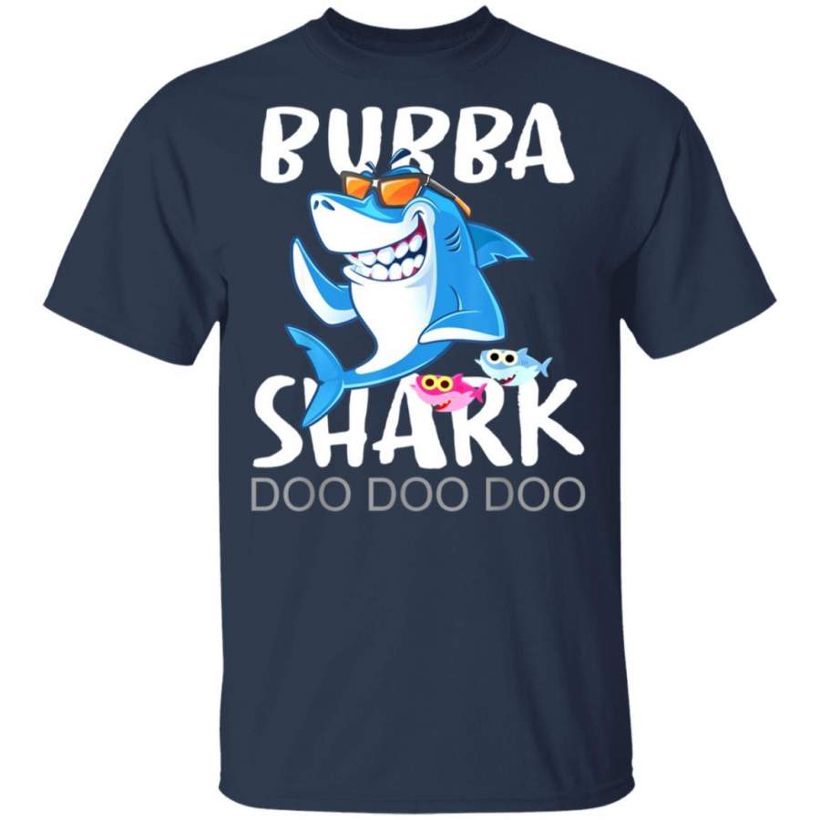 Bubba Shark Fathers Day Gift From Wife Son Daughter T-Shirt