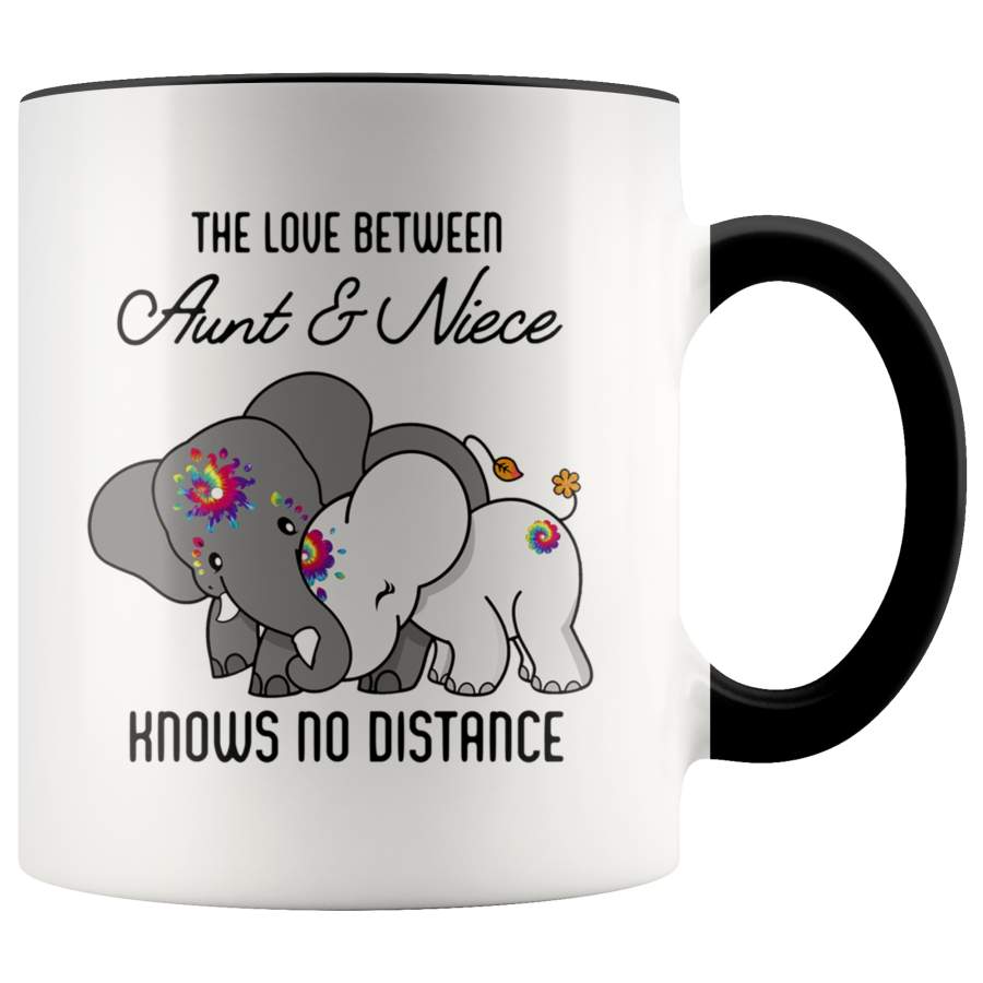 The Love Between Aunt And Niece Knows No Distance Elephant Mug