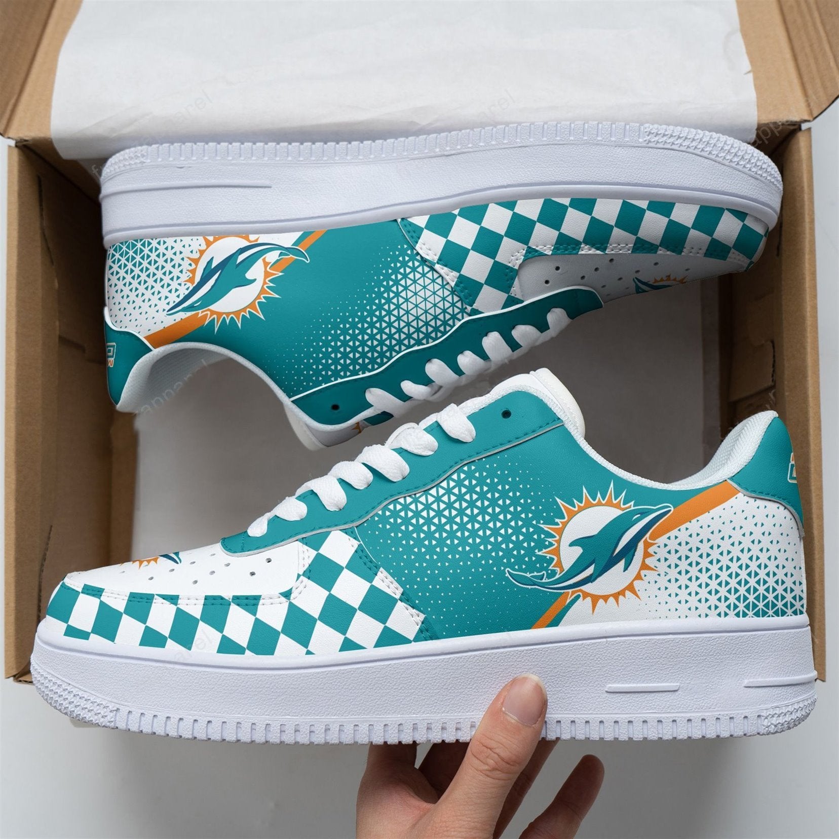 Miami Dolphins Air Sneakers Custom Shoes Perfect Gift For Fans 2022