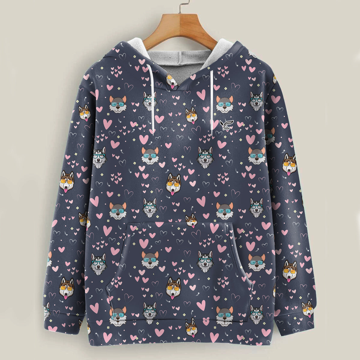 Give Your Heart To Your Husky – Follus Hoodie