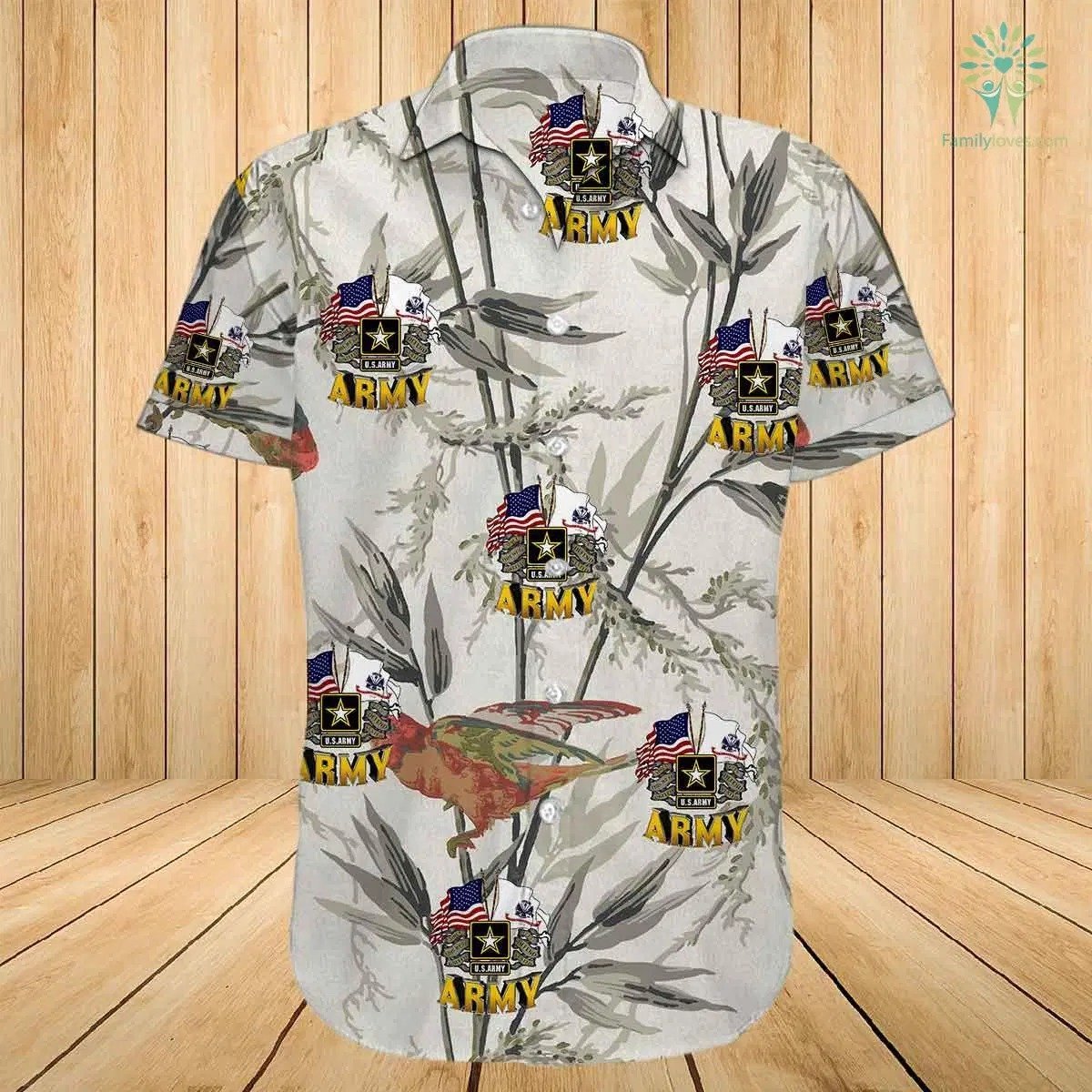 Army This Defend Since 1775 All Over Printed Hawaii Shirt Ha79509