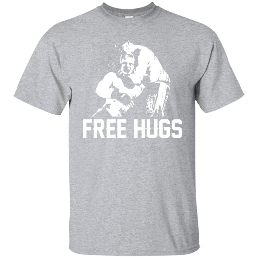 Free Hugs T-shirt Funny Tshirt Funny Gift Jiu Jitsu Tshirt Martial Art Tshirt Gift For Him Jiu Jitsu Teacher Free Hugs Shirt Funny Tee