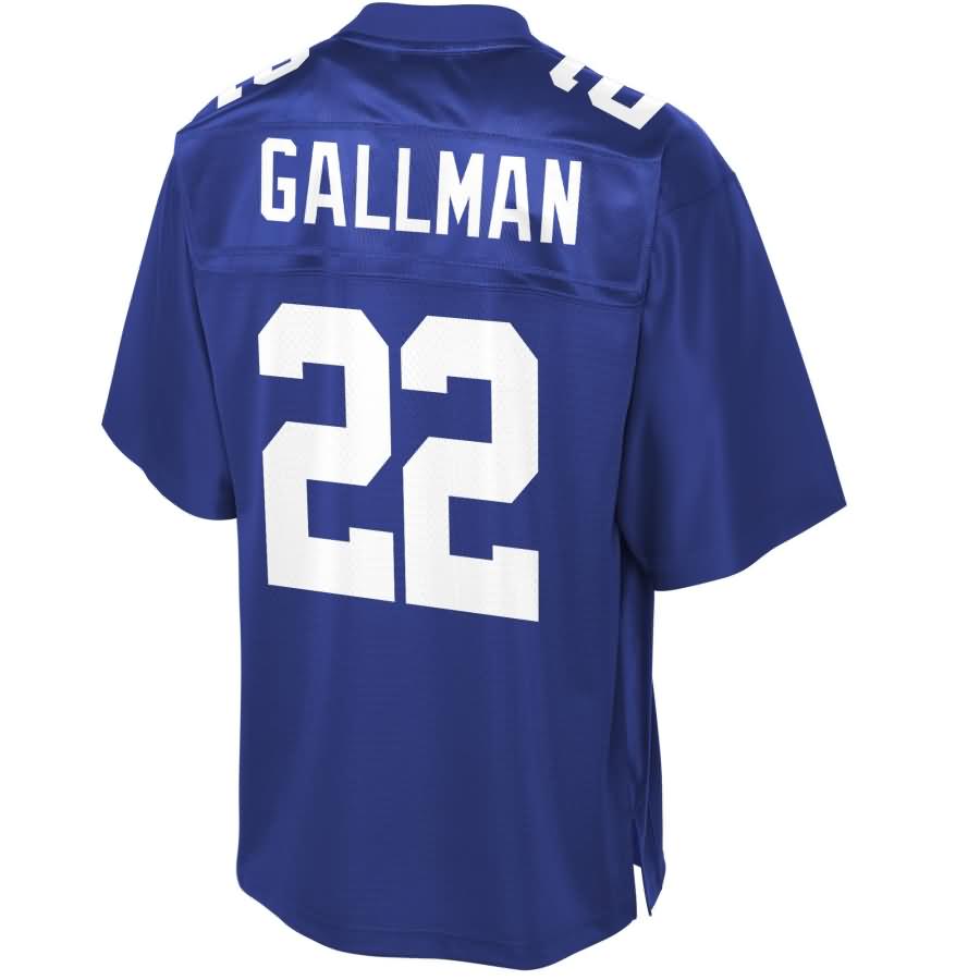 Wayne Gallman New York Giants NFL Pro Line Team Color Player Jersey – Royal