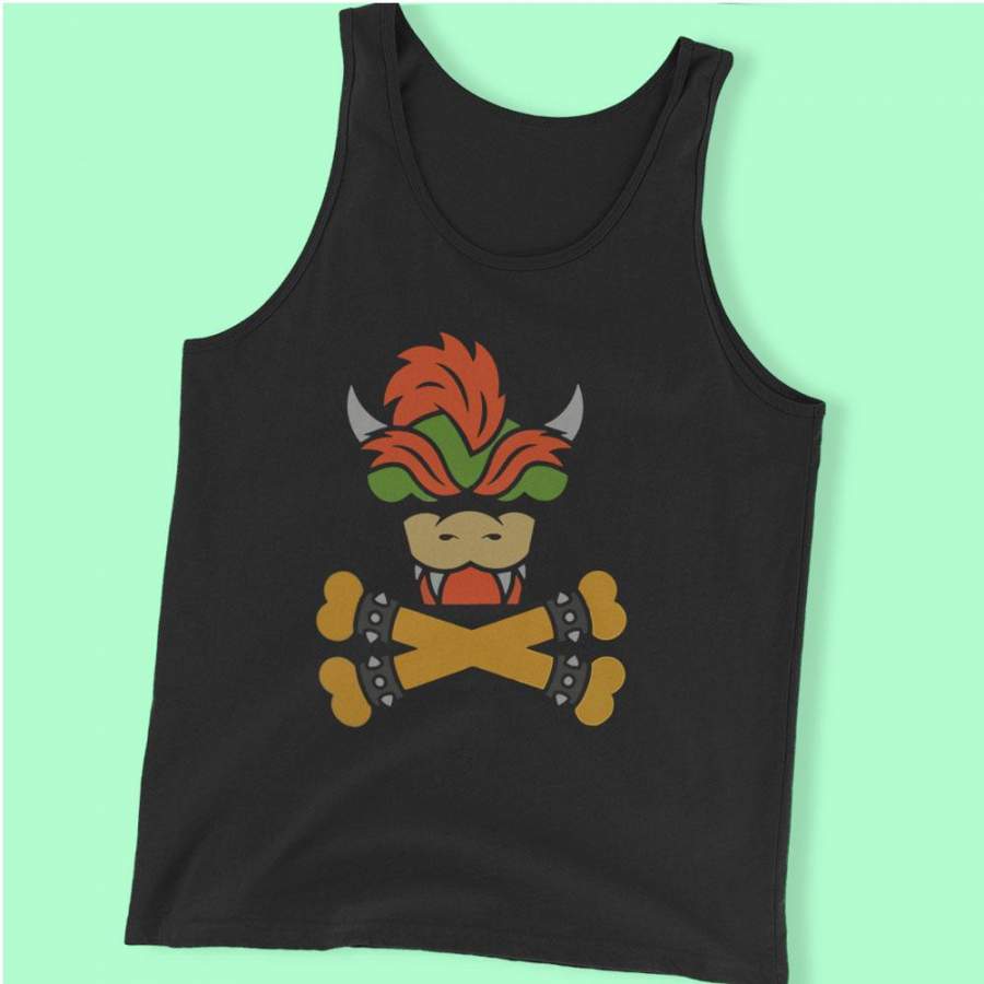 Super Mario Bros Crossbones Man Men’S Tank Top