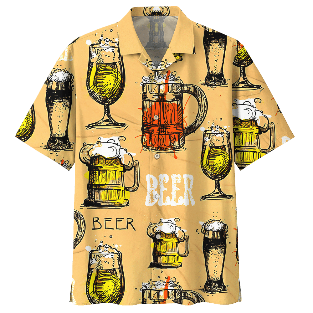 Beer Aloha Hawaii Shirt For Men Women Ha20250