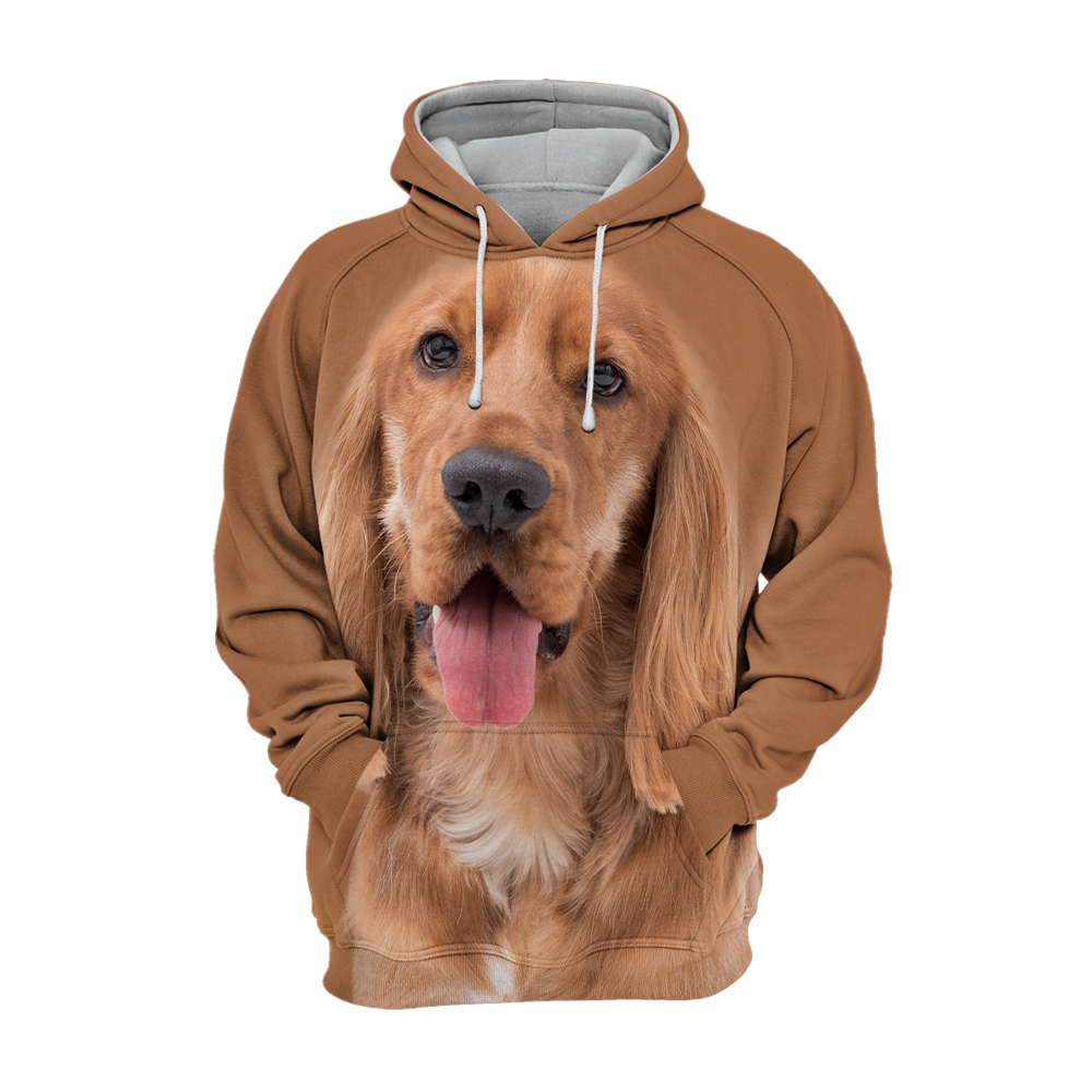 Unisex 3D Graphic Hoodies Animals Dogs Cocker Spaniel Happy