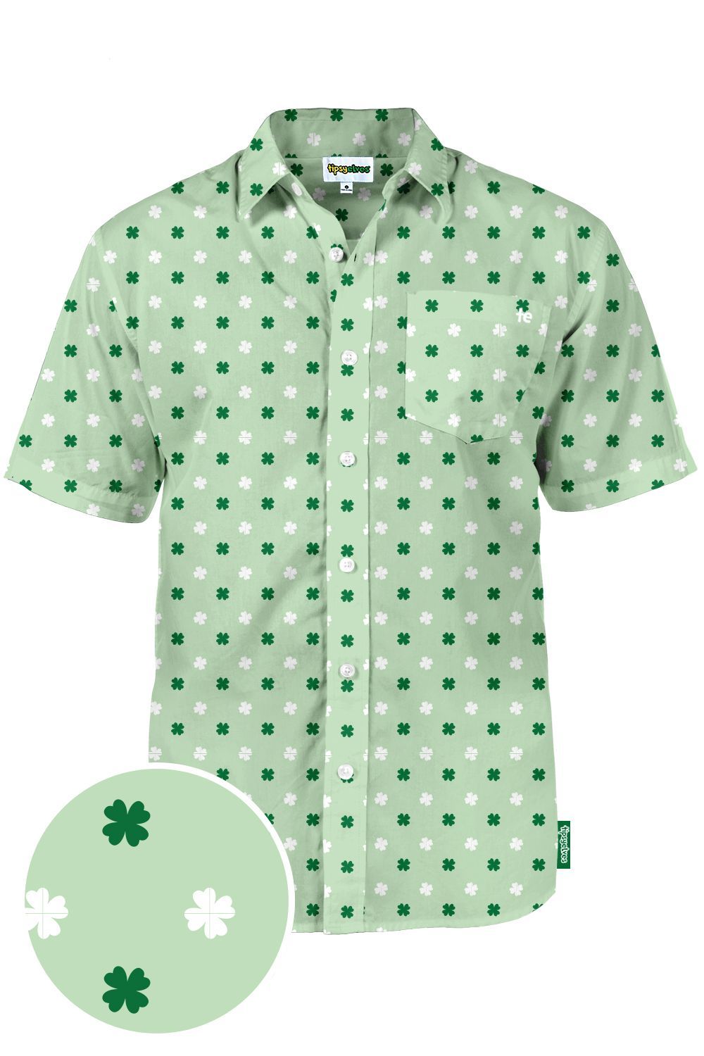 Mint Clover Green Unique Design Hawaii Shirt Ha46052