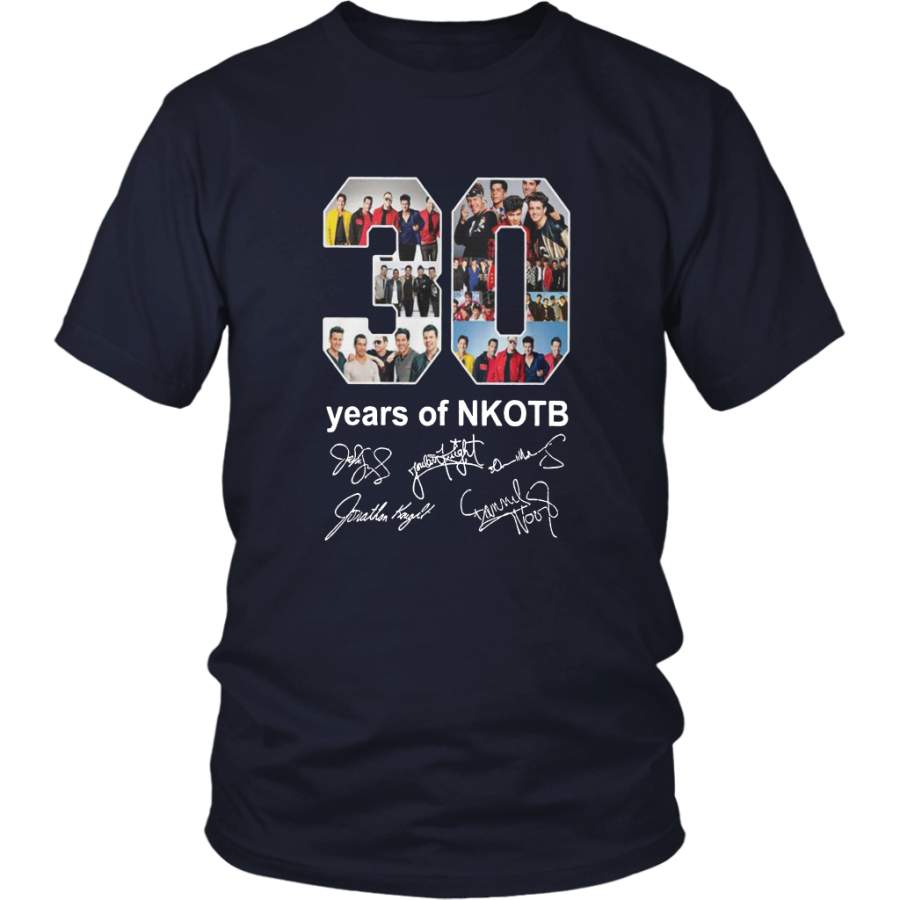 30 Years Of NKOTB Shirt NSYNC Band