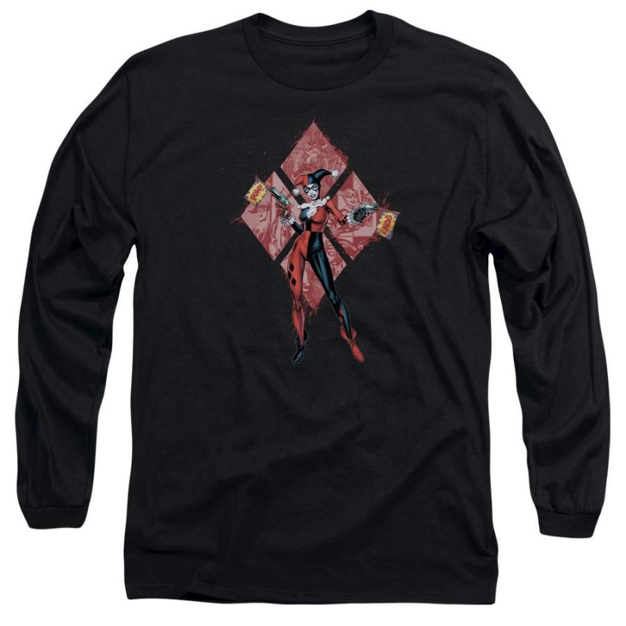 Batman – Harley Quinn (Diamonds) Long Sleeve Adult 18/1